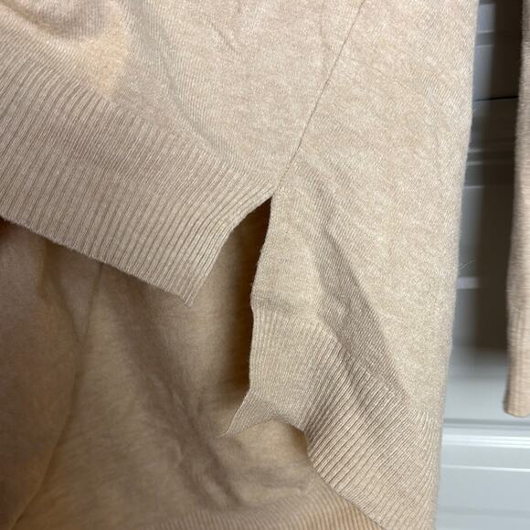 Dreamers Tan Oversized Tunic Blouse - Picture 3 of 9